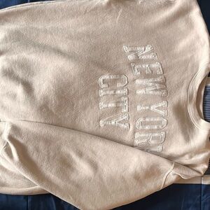 Beige New York City Sweater